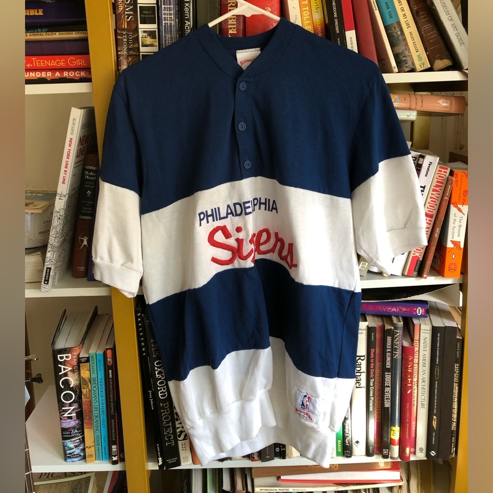 Vintage Philadelphia Sixers Nutmeg Tee Shirt